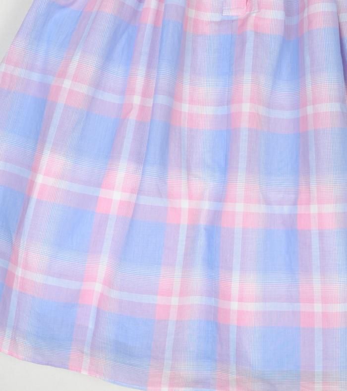 MILK Sweet Soda Dress ピンク×ブルーチェック Sweet soda dress - MILK MILKBOY OFFICIAL ONLINE SHOP | milk inc.