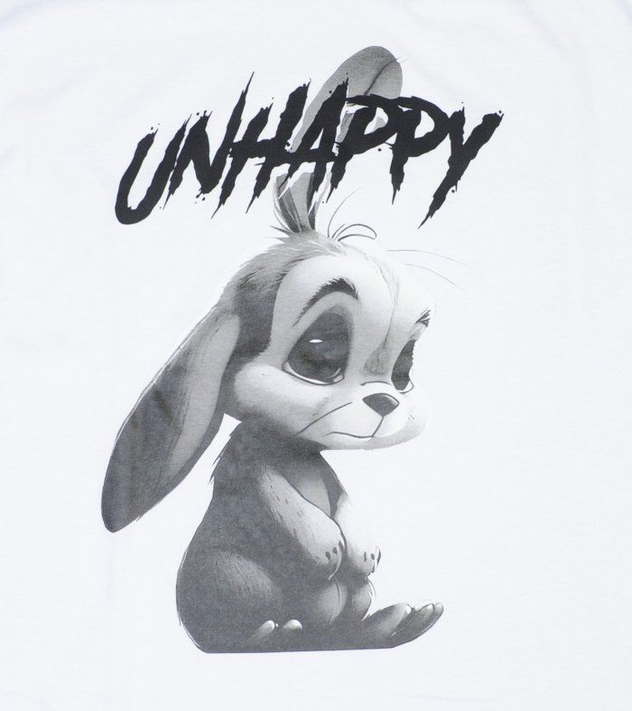 UNHAPPY BUNNY TEE - MILK MILKBOY OFFICIAL ONLINE SHOP | milk inc.