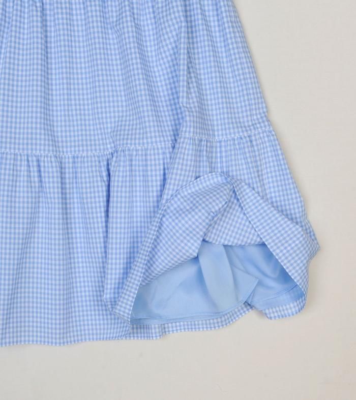 MILK BETTY ワンピース ギンガムチェック Betty OP - MILK MILKBOY OFFICIAL ONLINE SHOP | milk inc.
