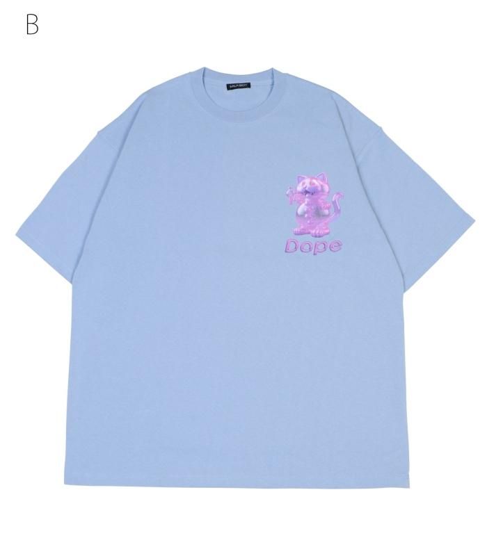 トップス MILK TOY CAT Tee Amazon.com: Kawaii Anime Cat Drinking Strawberry Milk Cute