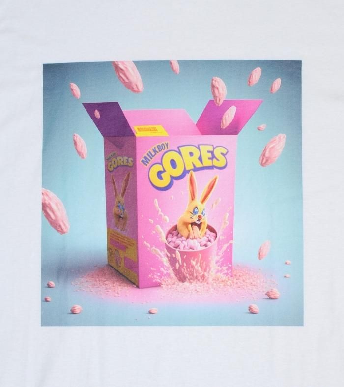 CORN FLAKE TEE - MILK MILKBOY OFFICIAL ONLINE SHOP | milk inc.