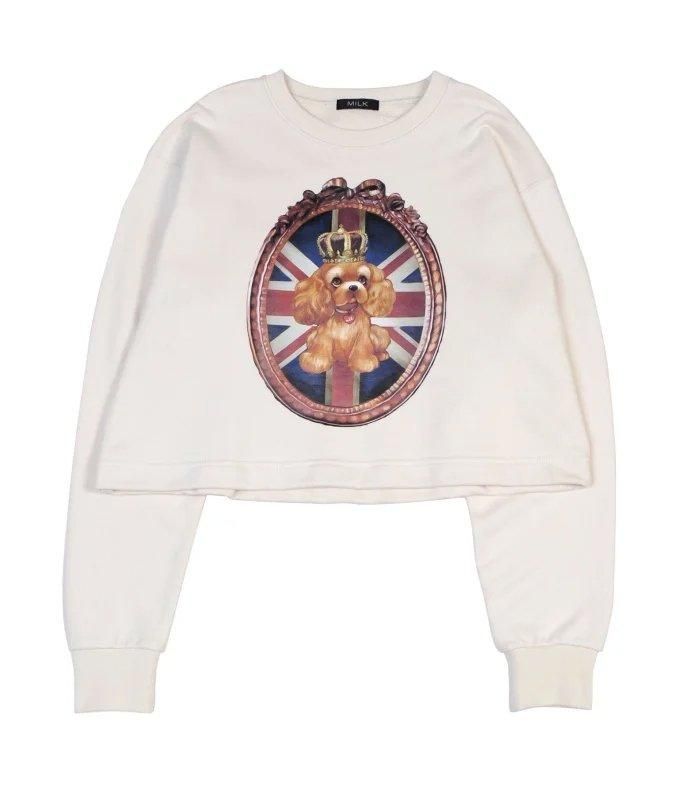 2025新入荷 BRIT SHOP ONLINE OFFICIAL MILKBOY MILK - ショートトレーナー トップス