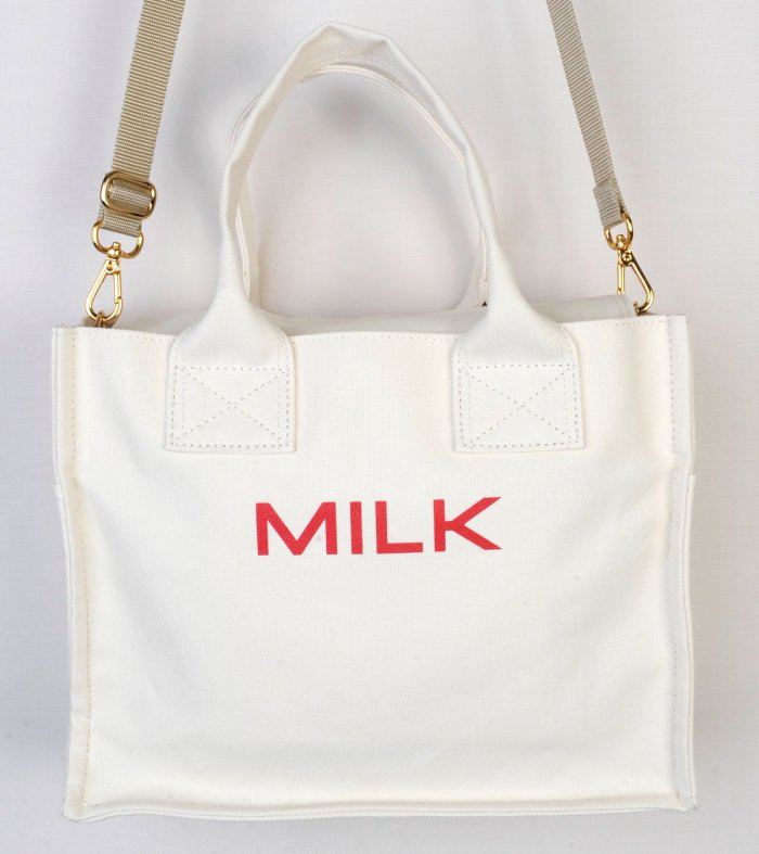 milk トート バッグ