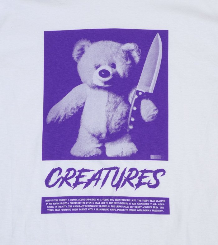 KNIFE BEAR L.S. TEE - MILK MILKBOY OFFICIAL ONLINE SHOP | milk inc.