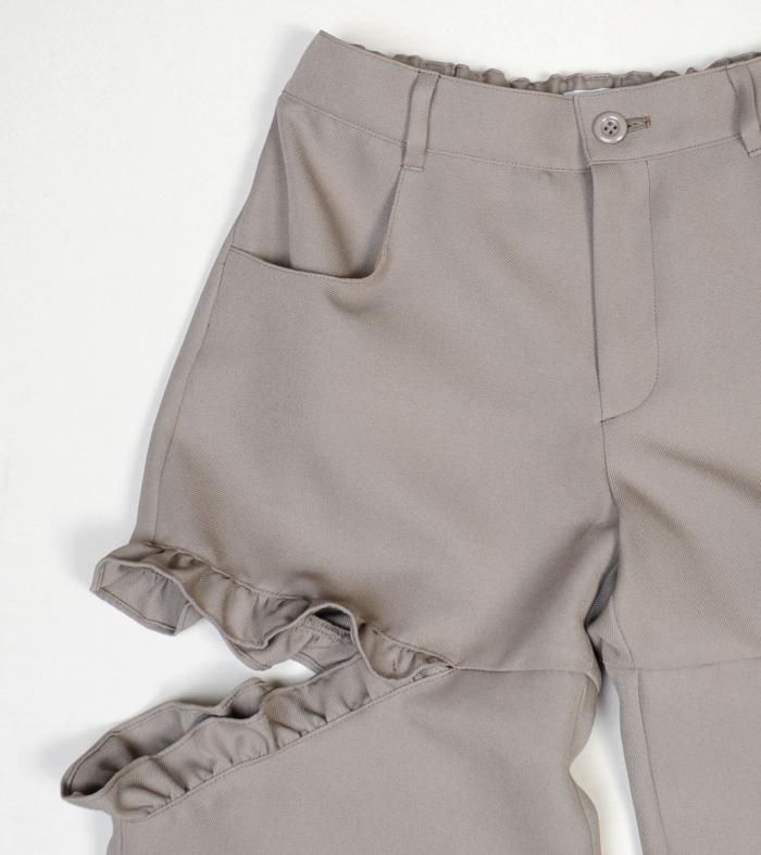 パンツ LAND by MILKBOY FLOWER SWITCH PANTS BELTED BONDAGE PANTS - MILK MILKBOY OFFICIAL ONLINE SHOP