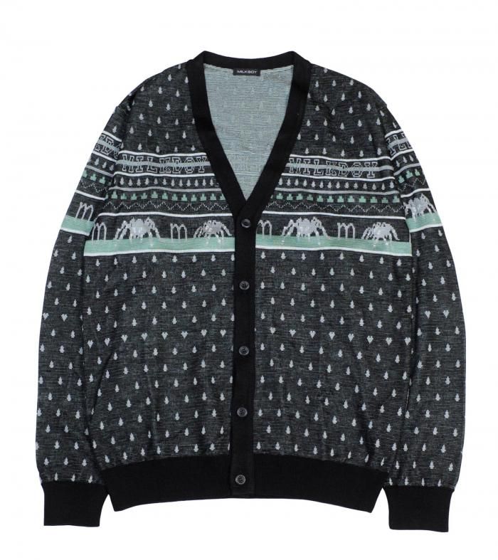 SPIDER CARDIGAN - MILK MILKBOY OFFICIAL ONLINE SHOP | milk inc.