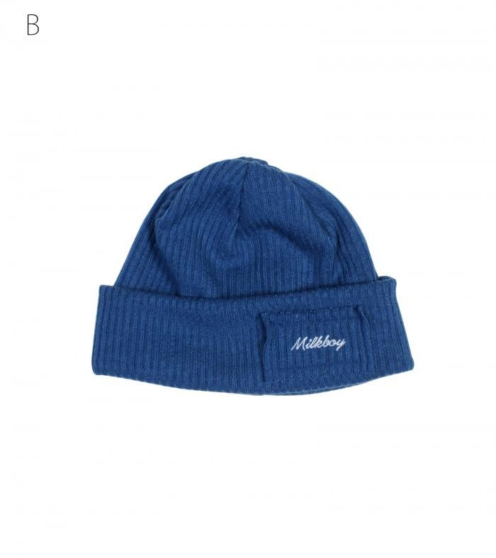 LOGO KNIT CAP - MILK MILKBOY OFFICIAL ONLINE SHOP | milk inc.