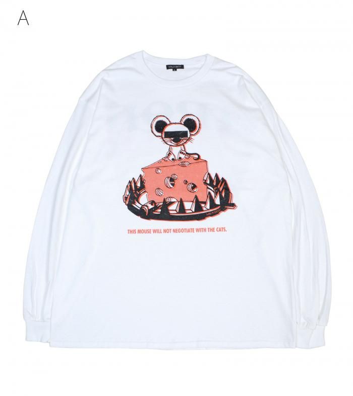 MOUSE TRAP L.S. TEE - MILK MILKBOY OFFICIAL ONLINE SHOP