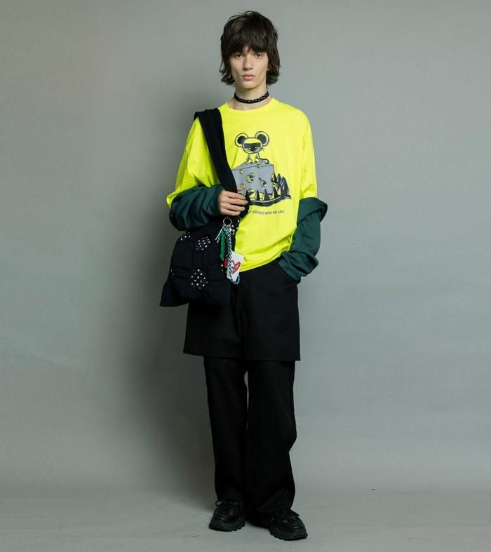 LAYERED PANTS - MILK MILKBOY OFFICIAL ONLINE SHOP | milk inc.
