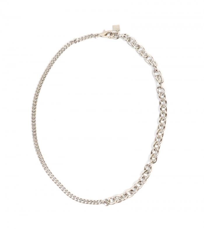 HALF & HALF NECKLACE - MILK MILKBOY OFFICIAL ONLINE SHOP