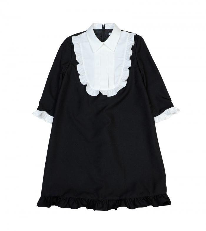 MILK ミルク　Frill Modish dress ワンピース　ブラック Frill Modish dress - MILK MILKBOY OFFICIAL ONLINE SHOP
