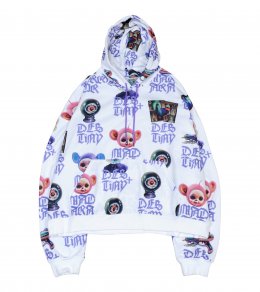  ͽ   MAD PATTERN HOODIE