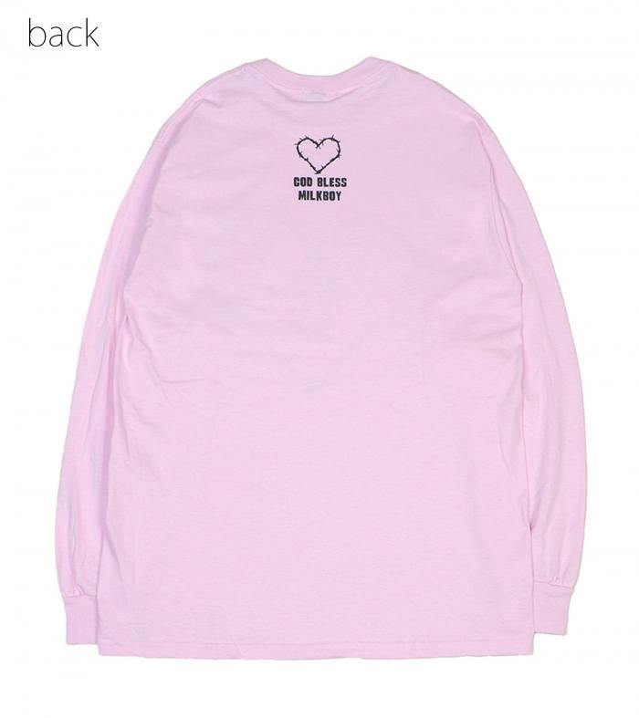 DESTROY MY HEART L.S. TEE - MILK MILKBOY OFFICIAL ONLINE