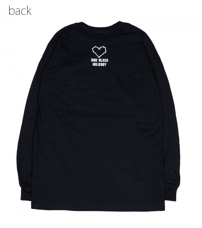 DESTROY MY HEART L.S. TEE - MILK MILKBOY OFFICIAL ONLINE