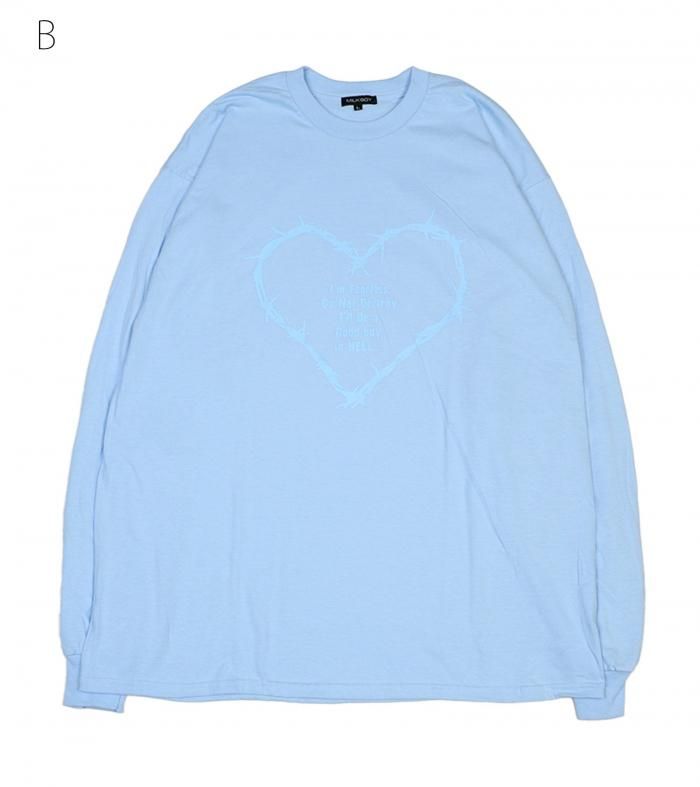 DESTROY MY HEART L.S. TEE - MILK MILKBOY OFFICIAL ONLINE