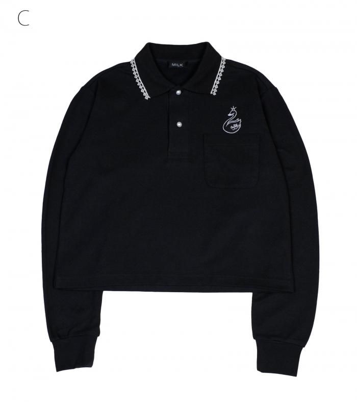 嵐　メンバー　着用　milkboy スパンコール　ポロシャツ　ミルクボーイ UNIFORM シャツ（シャツ/ブラウス）｜MILKBOY（ミルクボーイ）の