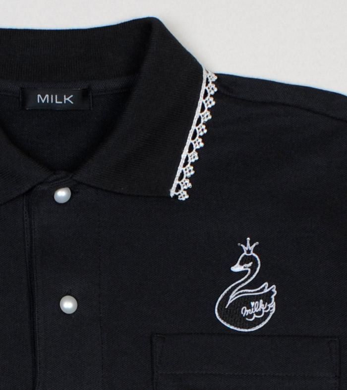 Swan ポロ TOPS - MILK MILKBOY OFFICIAL ONLINE SHOP | milk inc.