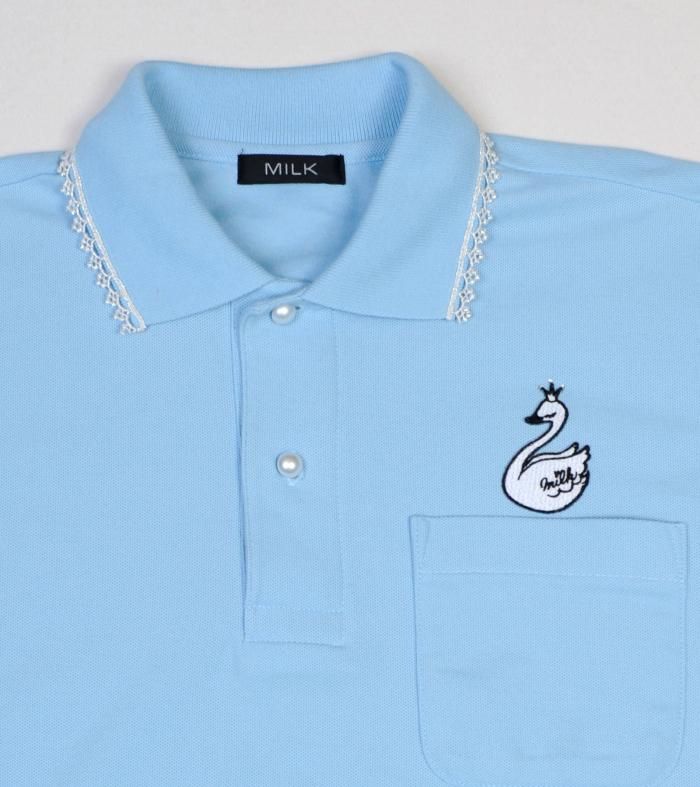 Swan ポロ TOPS - MILK MILKBOY OFFICIAL ONLINE SHOP | milk inc.