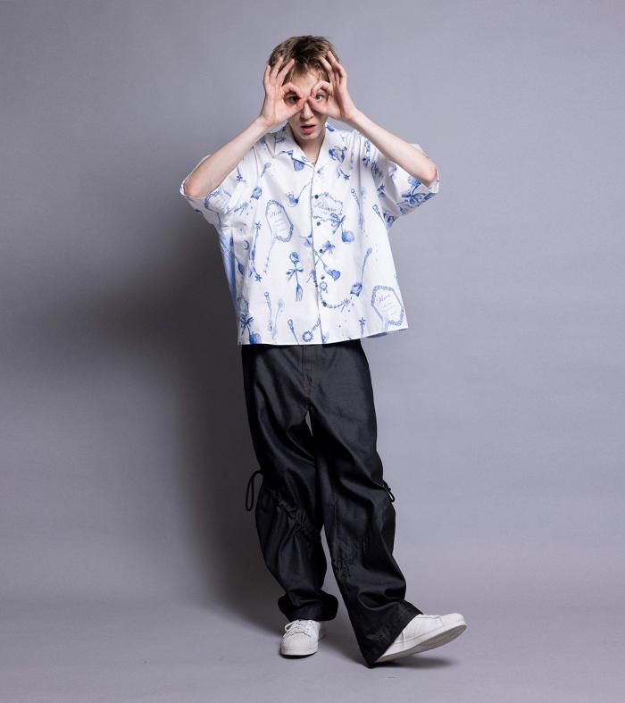 MILKBOY ミルクボーイ メンズ デニム ワイド イージー リラックス MILKBOY ミルクボーイ メンズ デニム ワイド イージー