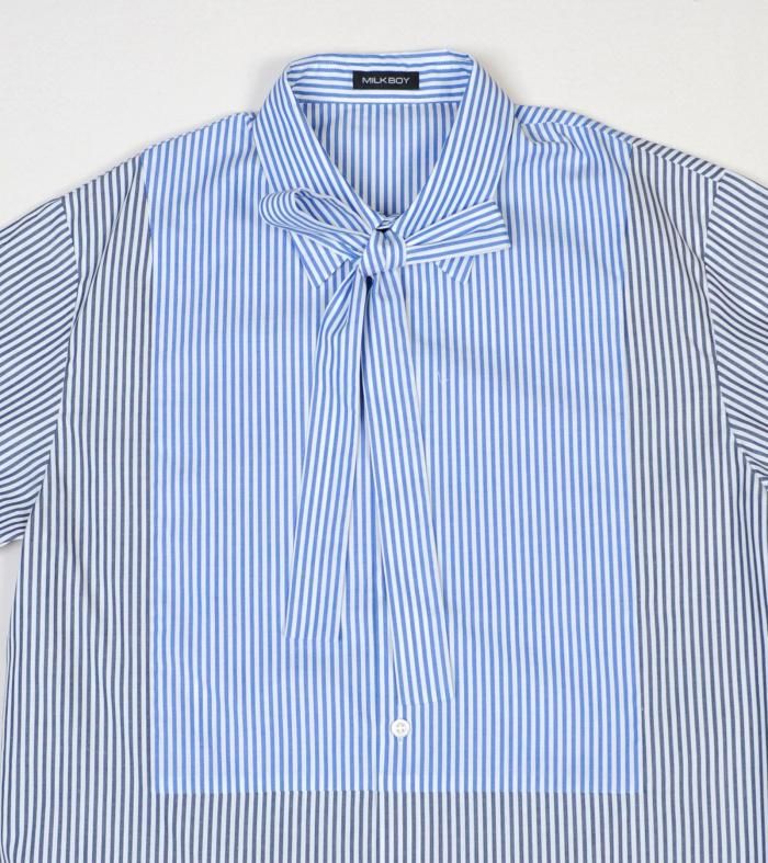 STRIPE タイドシャツ - MILK MILKBOY OFFICIAL ONLINE SHOP