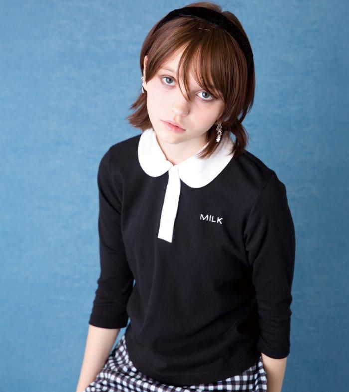 ラウンドカラー ポロ TOPS - MILK MILKBOY OFFICIAL ONLINE SHOP