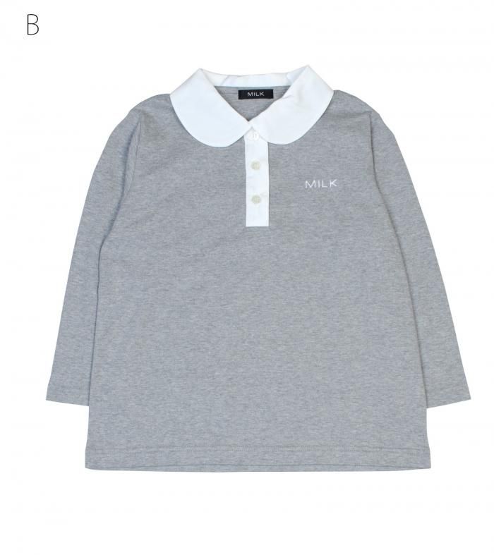ラウンドカラー ポロ TOPS - MILK MILKBOY OFFICIAL ONLINE SHOP