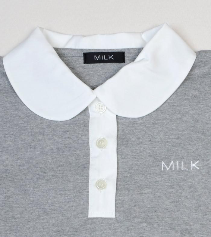 ラウンドカラー ポロ TOPS - MILK MILKBOY OFFICIAL ONLINE SHOP
