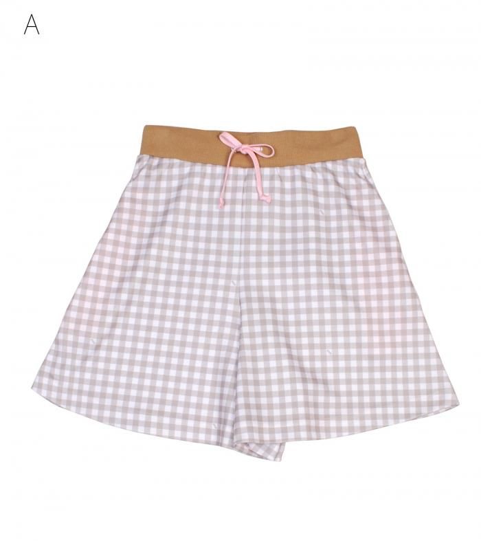 [極美品]マニエル　ピンクツイードノーカラーxキュロットセットアップ　総柄　切替 SSサイズあり】ドットツイードキャミ×スカートセット