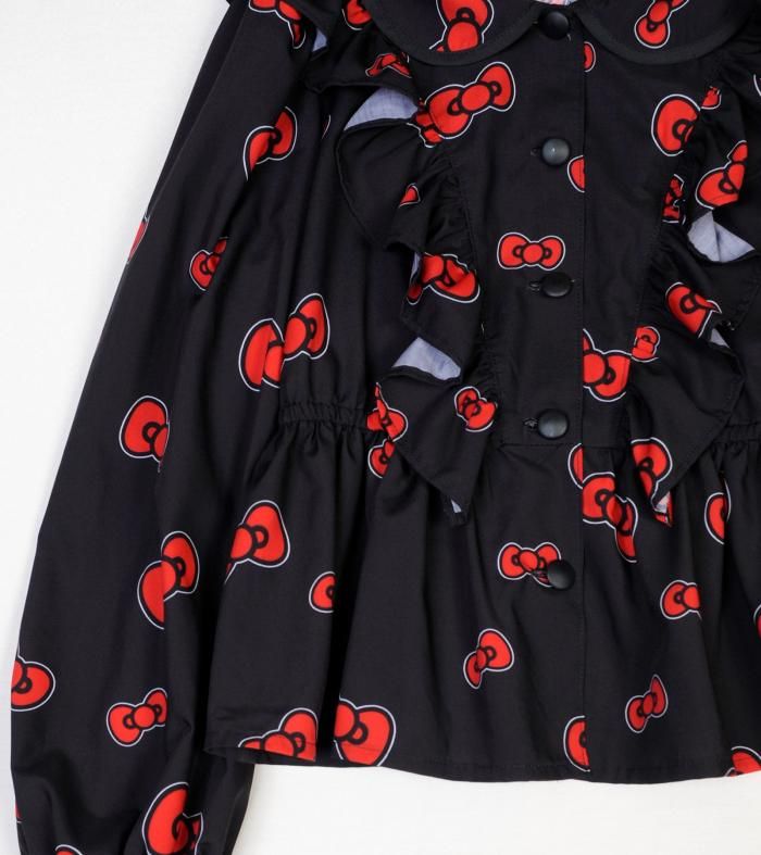 HELLO KITTY リボン柄ブラウス - MILK MILKBOY OFFICIAL ONLINE SHOP