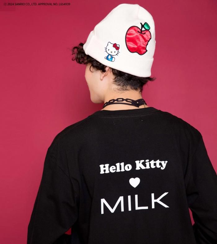 MILK × HELLO KITTY】 ベレー HELLO KITTY ロンT - MILK MILKBOY