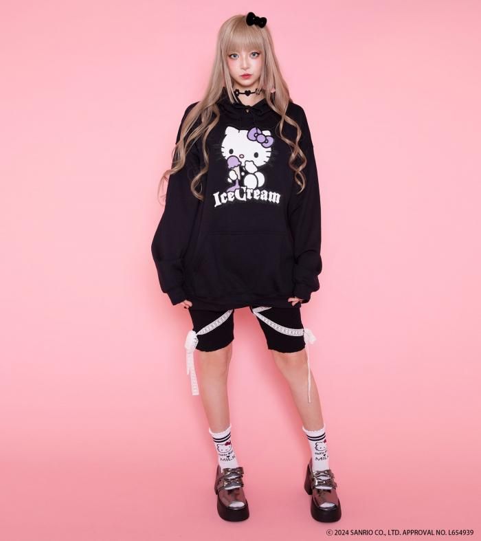 MILK × HELLO KITTY】 HELLO KITTY ICECREAM HOODIE - MILK MILKBOY