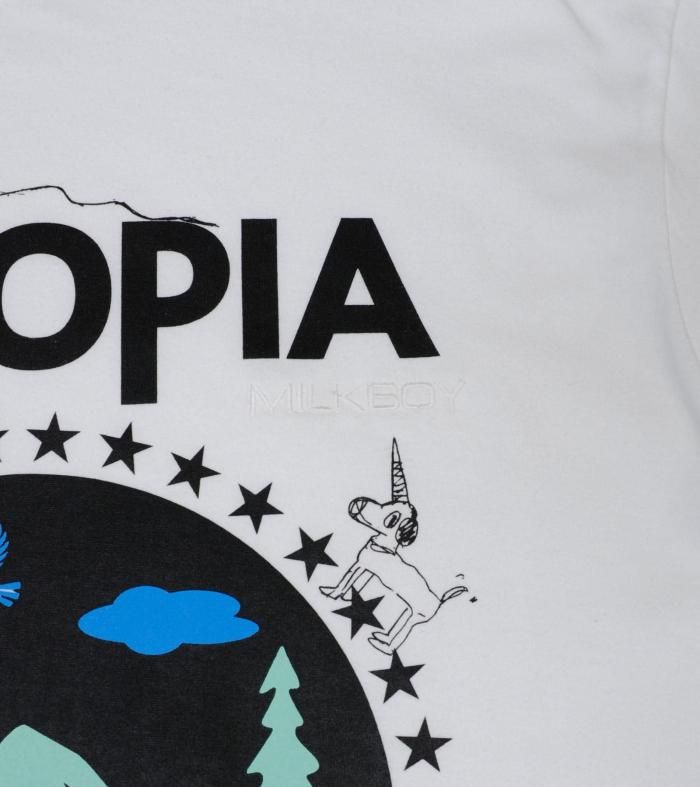 UTOPIA Tee | MILK MILKBOY OFFICIAL ONLINE SHOP | milk inc.