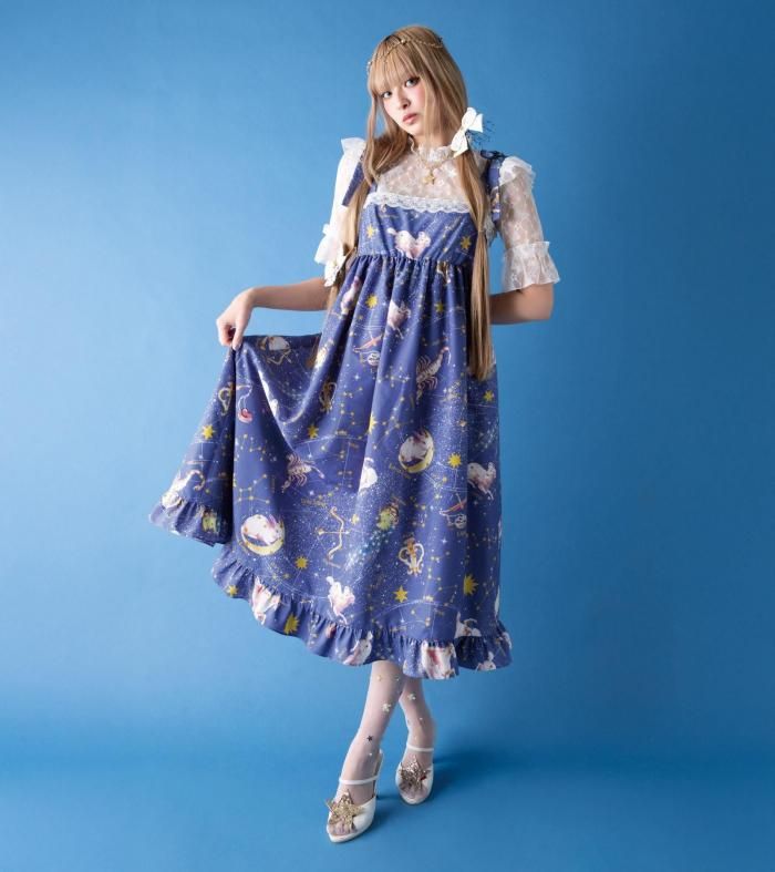 Blue Moon dress | オリジナルプリント - MILK MILKBOY OFFICIAL