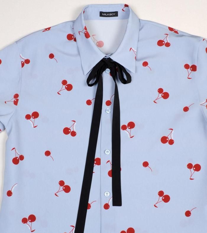 CHERRY シャツ - MILK MILKBOY OFFICIAL ONLINE SHOP | milk inc.