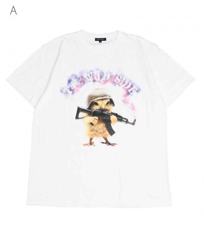 WILD SIDE TEE - MILK MILKBOY OFFICIAL ONLINE SHOP | milk inc.