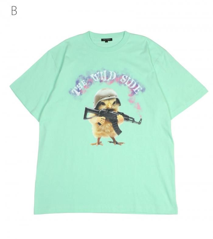 WILD SIDE TEE - MILK MILKBOY OFFICIAL ONLINE SHOP | milk inc.