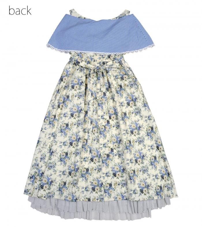 MILK サロンワンピース ブルー MILK ワンピース JUICY girl : ZOZOTOWN Yahoo!店 - 通販