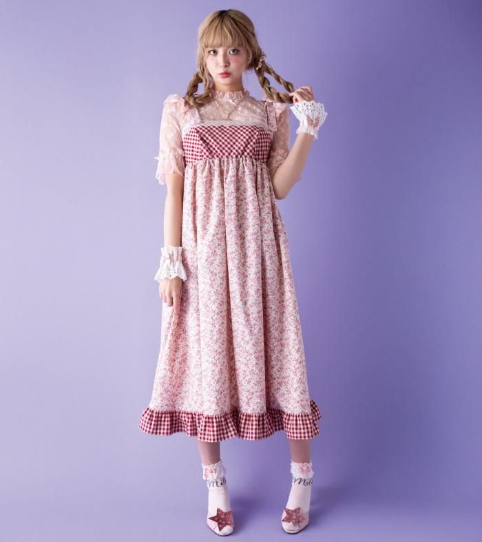 MILK MILKBOY ミルク　ドレス　ワンピースピンクさらにお値下げしました Bed of Roses dress - MILK MILKBOY OFFICIAL ONLINE SHOP
