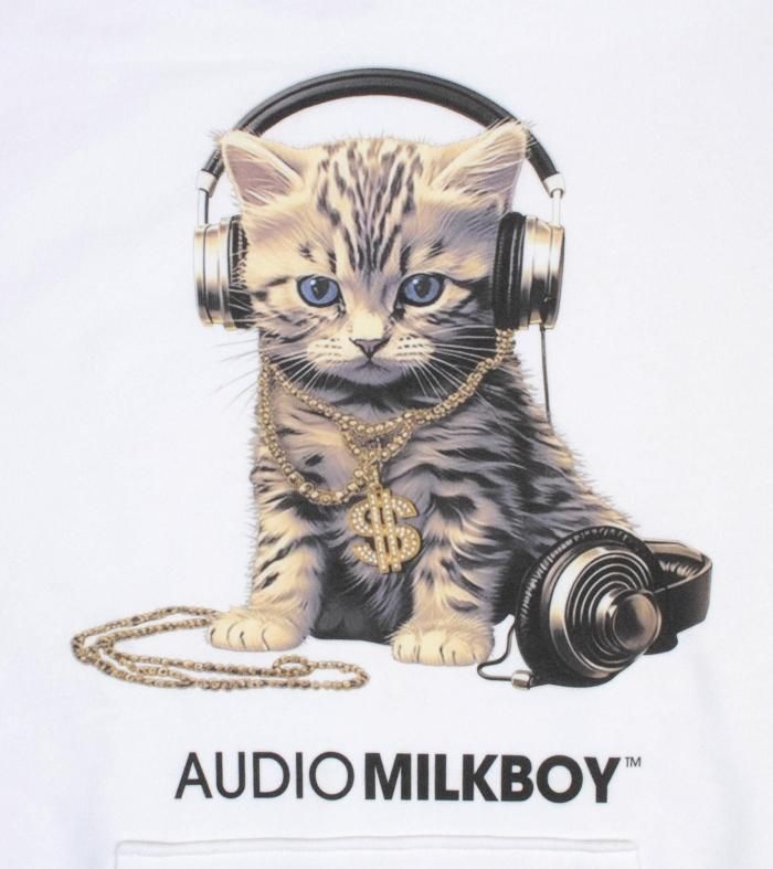 milkboy ミルクボーイ 限定 キャット 猫 ネコ パーカー フーディ milkboy ミルクボーイ 限定 キャット 猫 ネコ パーカー フーディ