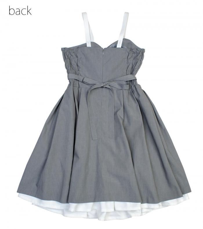 Ribbon Noir Dress - MILK MILKBOY OFFICIAL ONLINE SHOP | milk