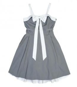 Ribbon Noir Dress