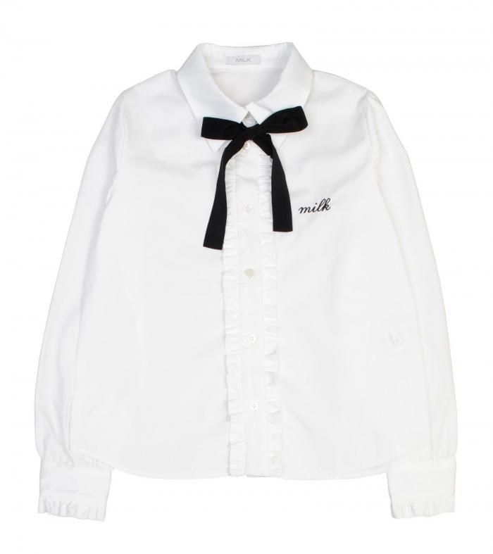 MILK Bow tie ブラウス Bow tie ブラウス - MILK MILKBOY OFFICIAL ONLINE SHOP | milk inc.