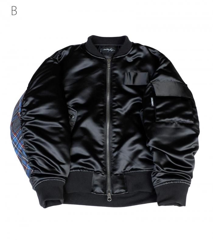 WOOLY BOMBER JACKET | ボンバージャケット - MILK MILKBOY OFFICIAL