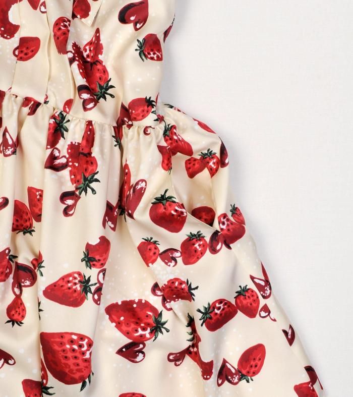 Berry Kiss ジャンスカ | 可愛いひざ丈スカート - MILK MILKBOY