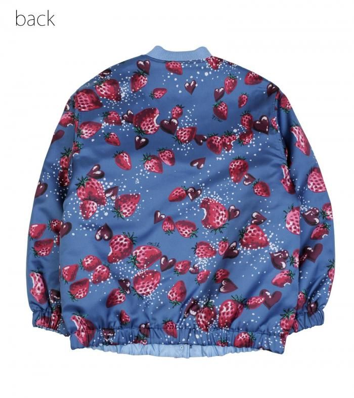 Berry Kiss ジャンパー | ストロベリー風アウター - MILK MILKBOY
