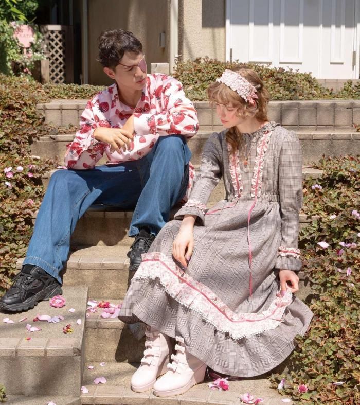 BERRY KISS SHIRTS | ストロベリー柄 - MILK MILKBOY OFFICIAL ONLINE