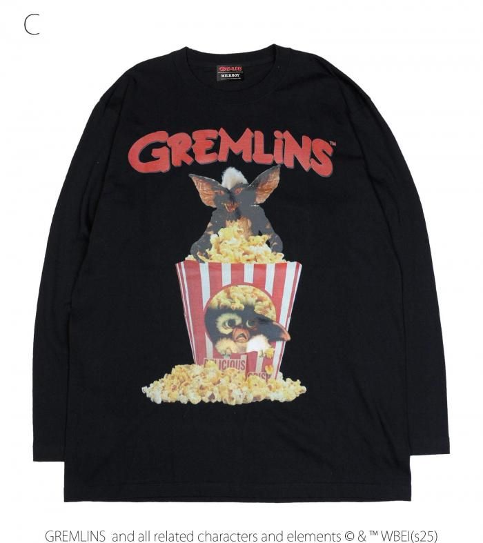 GREMLINS POPCORN L.S. TEE | ロンT - MILK MILKBOY OFFICIAL ONLINE