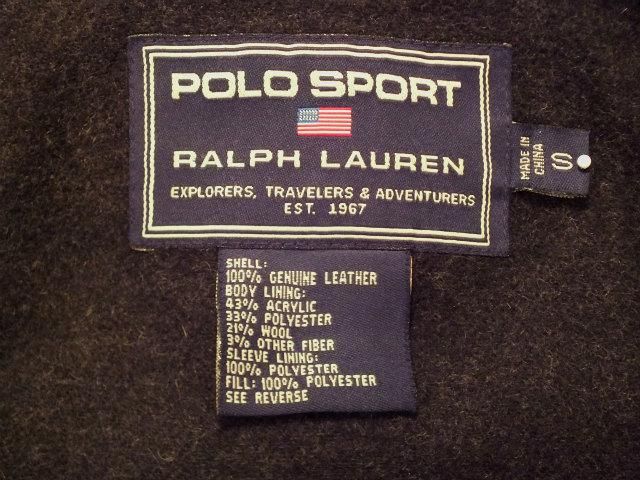 POLO SPORT レザーカーコート Ralph Lauren - Polo Sport / Leather Car Coat - Cosmic Jumper