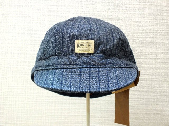 RRL / Indigo Stripe Railroad Cap - Cosmic Jumper ONLINE SHOP