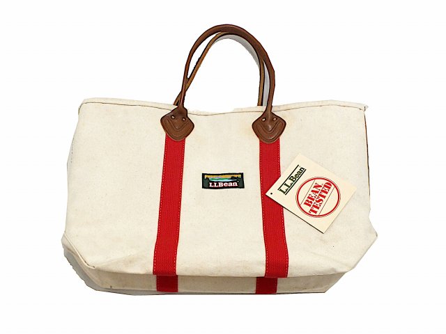 L.L.Bean, Inc. / Dead Stock Boat And Tote Bag With Leather Handle - Cosmic  Jumper ONLINE SHOP